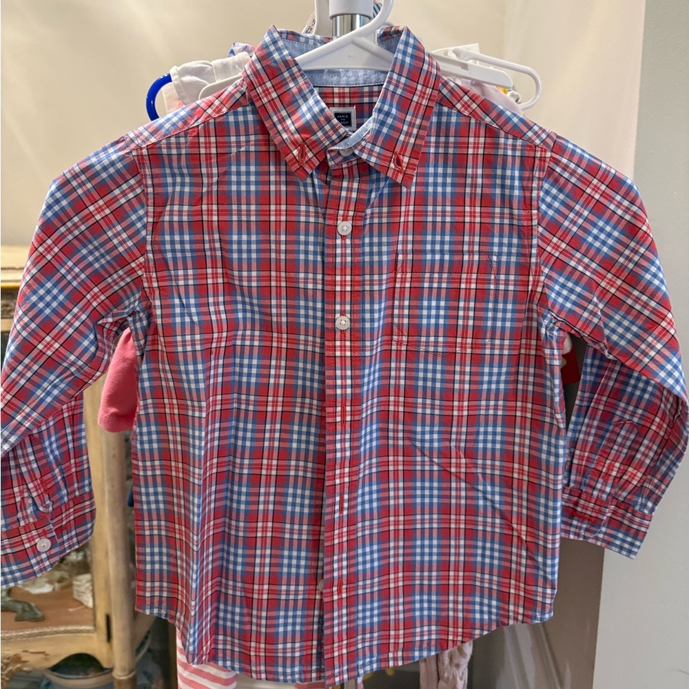 Boys Janie and Jack button down shirt